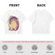 Olive T-Shirt with Cute Brontosaurus Taco Dinosaur Graphic