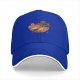 Black Baseball Cap with Godzilla Ramen Bowl Graphic Print