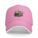 Slow Is Social Club Cap With Panda Koala And Sloth Art