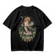 Olive T-Shirt with Dark Peter Pan and Tinker Bell 'Lost Boy' Graphic