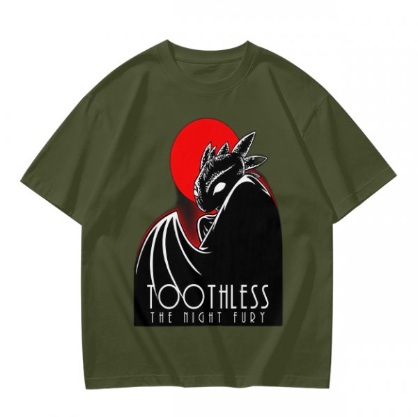 Toothless The Night Fury Dragon Graphic T-Shirt