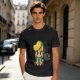 Olive T-shirt with Chibi Link from The Legend of Zelda Print