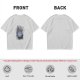 Olive Green T-Shirt With Totoro In Grass Graphic Print