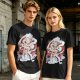 One Piece Gear 5 Luffy Graphic Print Olive T-Shirt