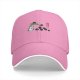 Black baseball cap with small forest spirit and soot sprite graphic