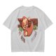 Olive T-Shirt with Cute Sloth 'It Gets Better' Graphic Print