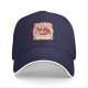 Black Baseball Cap With Dante's Pizza Devil Trigger Print
