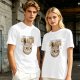 Owl Graphic T-Shirt With 'Your Opinion Is Valid' Text