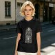 Olive Graphic T-Shirt With Cult Occult Art Print
