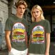 Olive T-Shirt with Big Kahuna Burger Graphic Print