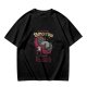Olive T-Shirt With Relaxed Cat 'Tomorrow For A Better Today' Print