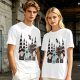 South Park Style North Park Winter Forest Graphic T-Shirt