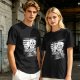 Olive T-Shirt With Funny Lawyer Cat Legal Trouble Graphic Print