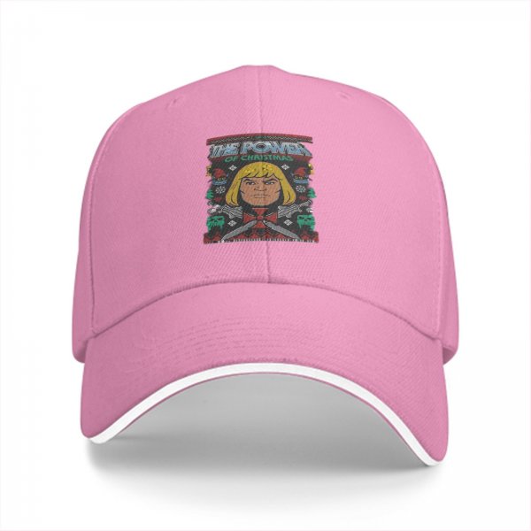 He-Man The Power of Christmas Graphic Black Baseball Cap