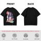 Olive Graphic T-Shirt with Muscular Figure Holding Red Device and Night Watch Text