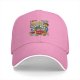 Black Baseball Cap With Lego Brix Graphic Print