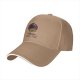 Black baseball cap with 'Too Murdery Without Coffee' crow graphic