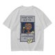 Olive green t-shirt with E.T. phone home graphic print