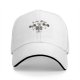 New Year Skeleton Lifting Dumbbells Black Baseball Cap