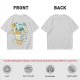 Olive T-Shirt With Kawaii Beer Can Robot Graphic