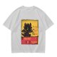 Olive t-shirt featuring Toothless dragon and Chat Noir themed text