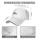 Black baseball cap with My Neighbor Totoro anime character print
