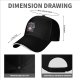 Black Baseball Cap With Raccoon Magician Tarot Art Print