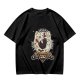 I Love Spooky Season Halloween Cat Ghost Graphic T-Shirt