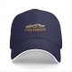 Black Baseball Cap With Burned Calories Graphic Print