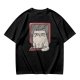 Olive T-shirt with Grumpy Cat on Retro Computer Print