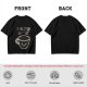 Olive Glitch Coffee Themed Graphic T-Shirt