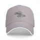 Black baseball cap with raccoon driving car and bad decisions print