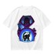 Olive T-Shirt Featuring Galactus Holding Silhouetted Superheroes