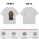 Olive green t-shirt with Pray the Coffee Brew graphic print