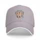 Black baseball cap with popcorn bucket 'POP CATS' graphic