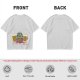 Olive green Christmas beer graphic t-shirt with 'FOR A BEER!' text