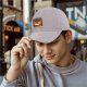 Black baseball cap with magical cat bus themed graphic