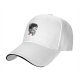 Black baseball cap with warrior woman profile graphic