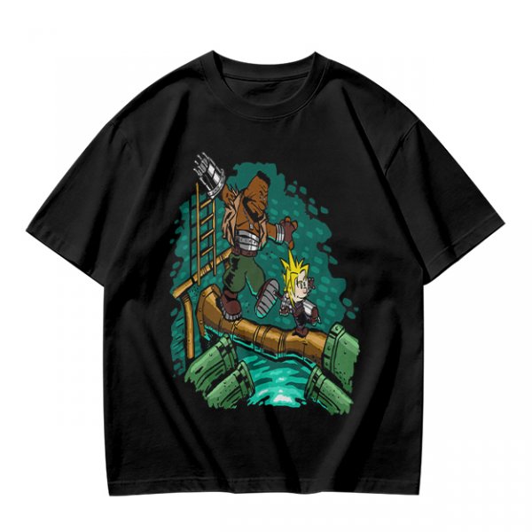 Final Fantasy VII Barret and Cloud Graphic Tee