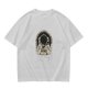 Olive Astronaut Coffee T-Shirt With Space Themed Graphic