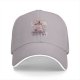 Black baseball cap with glitter water and anxiety unicorn print