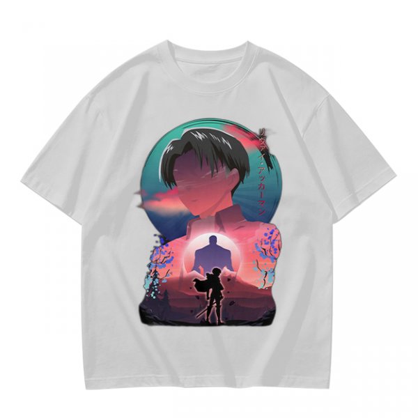 Attack on Titan Levi Ackerman Graphic Anime T-Shirt