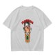 Olive T-Shirt With Capybara Frappuccino Graphic Print