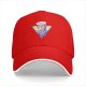 Black baseball cap with Stranger Things Steve Harrington Scoops Ahoy graphic