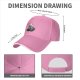 Black baseball cap with skeleton in coffin graphic