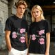 Olive T-Shirt With Cute Axolotl Relaxalotl Graphic Print