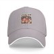 Black Baseball Cap With Cats For Everybody Christmas Print