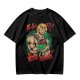 Olive T-shirt with He-Man and Battle Cat Graphic Print