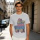 Olive T-Shirt With Colorful Donkey Pinata Graphic Print