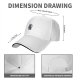Black Baseball Cap With Cute Grim Reaper Graphic